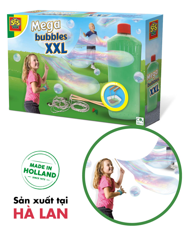 Đồ chơi thổi bong bóng Mega bubbles XXL