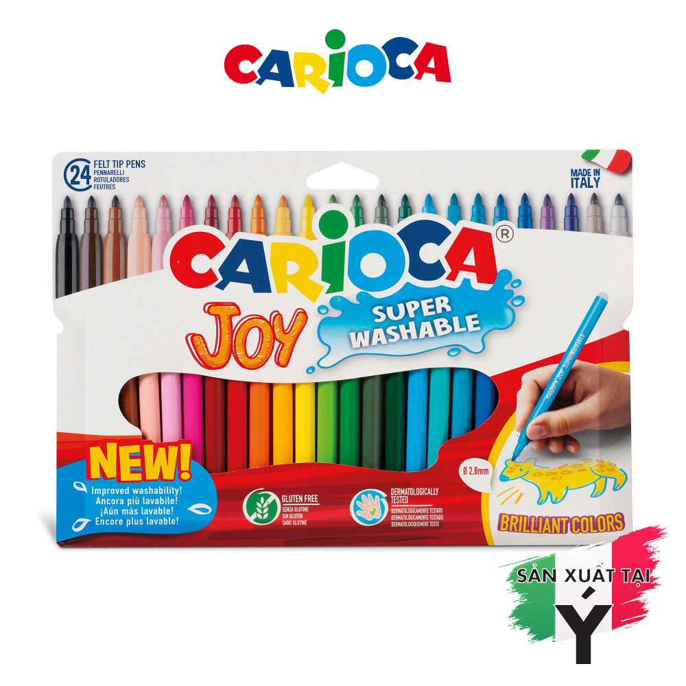 Bút dạ màu Carioca Joy - 24 bút - 40532