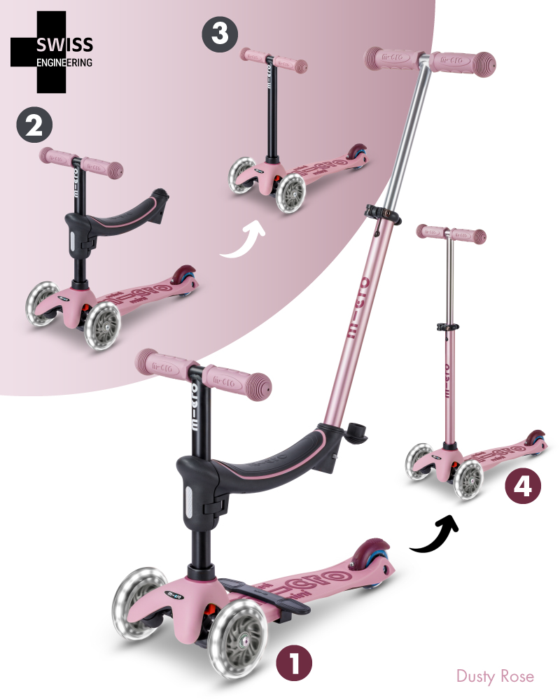 Xe scooter Micro Mini2grow 4in1 2.0